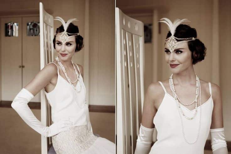 1920s Inspired Veils and Headpieces