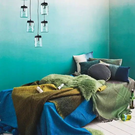 Add a Touch of Ombre to Your Home Decoration