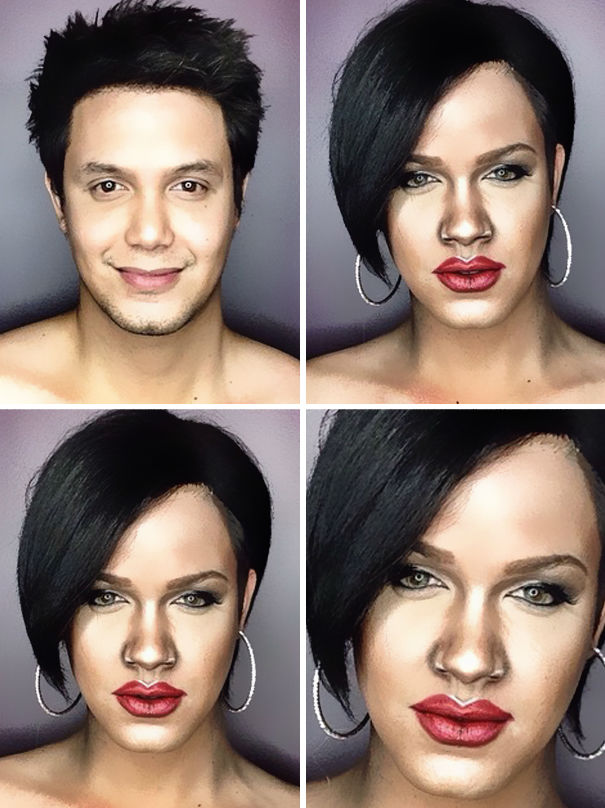 Makeup Artist Can Turn Himself Into Hollywood Celebrities
