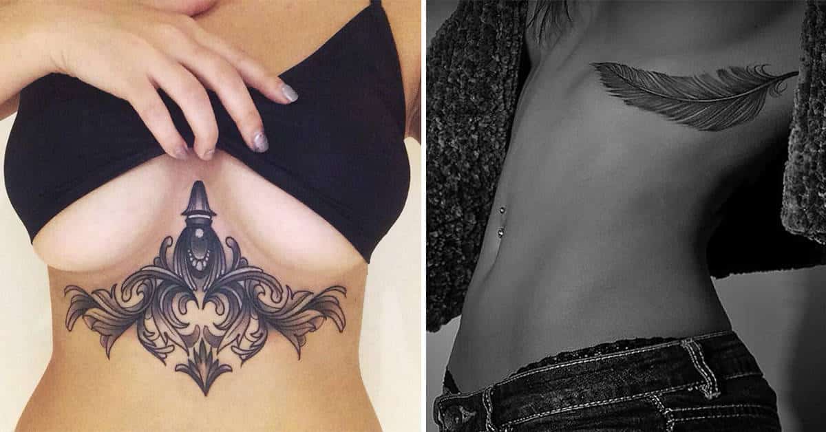Under Breast Tattoo Ideas