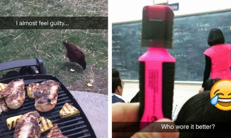 We Present You Some of the Funniest Snapchat Photos You'll Ever See