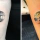 20 Miniature and Modern Circle Tattoos by Eva Krbdk