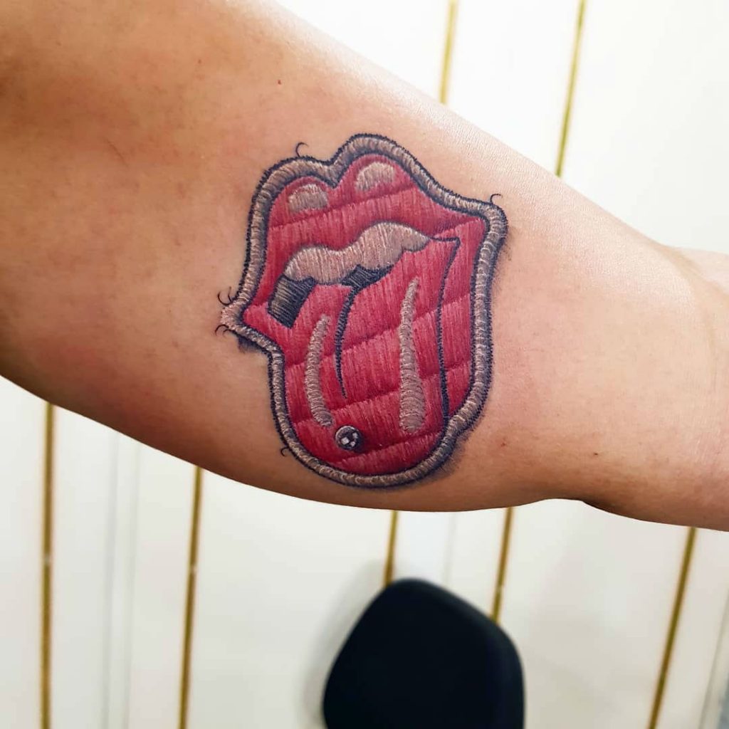 Insanely Realistic Embroidery Patch Tattoos – Pop Culture Themed by