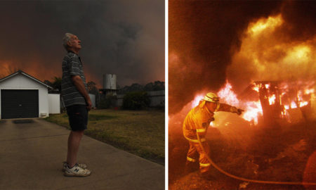 Horrifying Bushfire Hell of Australia Photographed by Nick Moir
