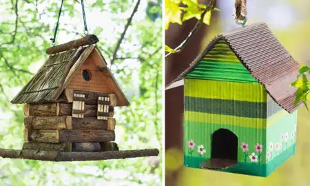 23 Easy and Crafty DIY Bird House Examples