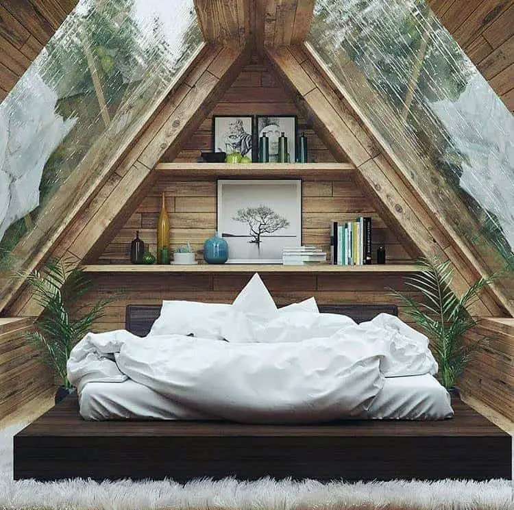 24 Heavenly Attic Bedroom Design Ideas