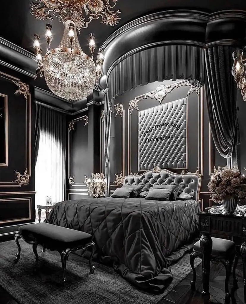 20 Dramatic and Soothing Dark Bedroom Ideas