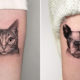 Extremely Realistic Minimal Portrait Tattoos by Maria Alvarez