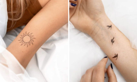 Young Talent Expresses His Artistic Side Through Minimalist Tattoos