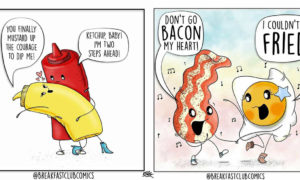 “Breakfast Club Comics” – Where Puns are Tasteful and Meals Hilarious