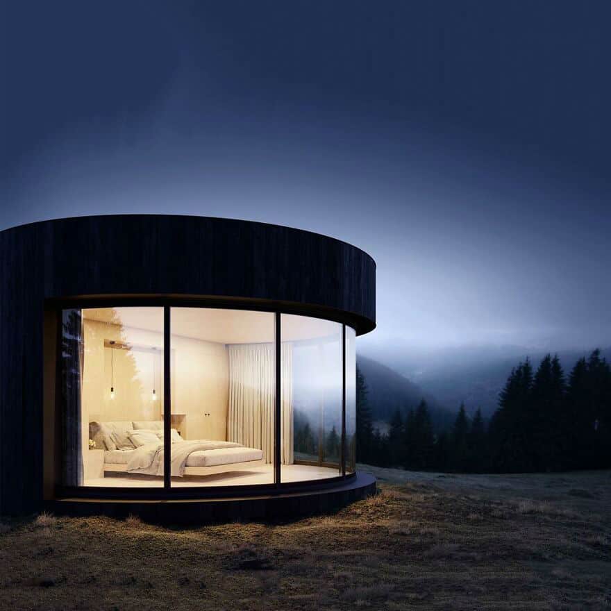 LumiPod Cabins by Lumicene Might Be Exactly What You Need to Escape from Stressful City Life