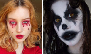 Scary But Creative Makeup Examples by Sophia Chasin