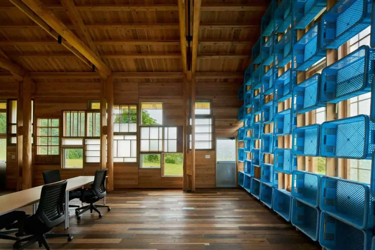 Zero-Waste Multi-Purpose Facility Built Out of Recycled Materials